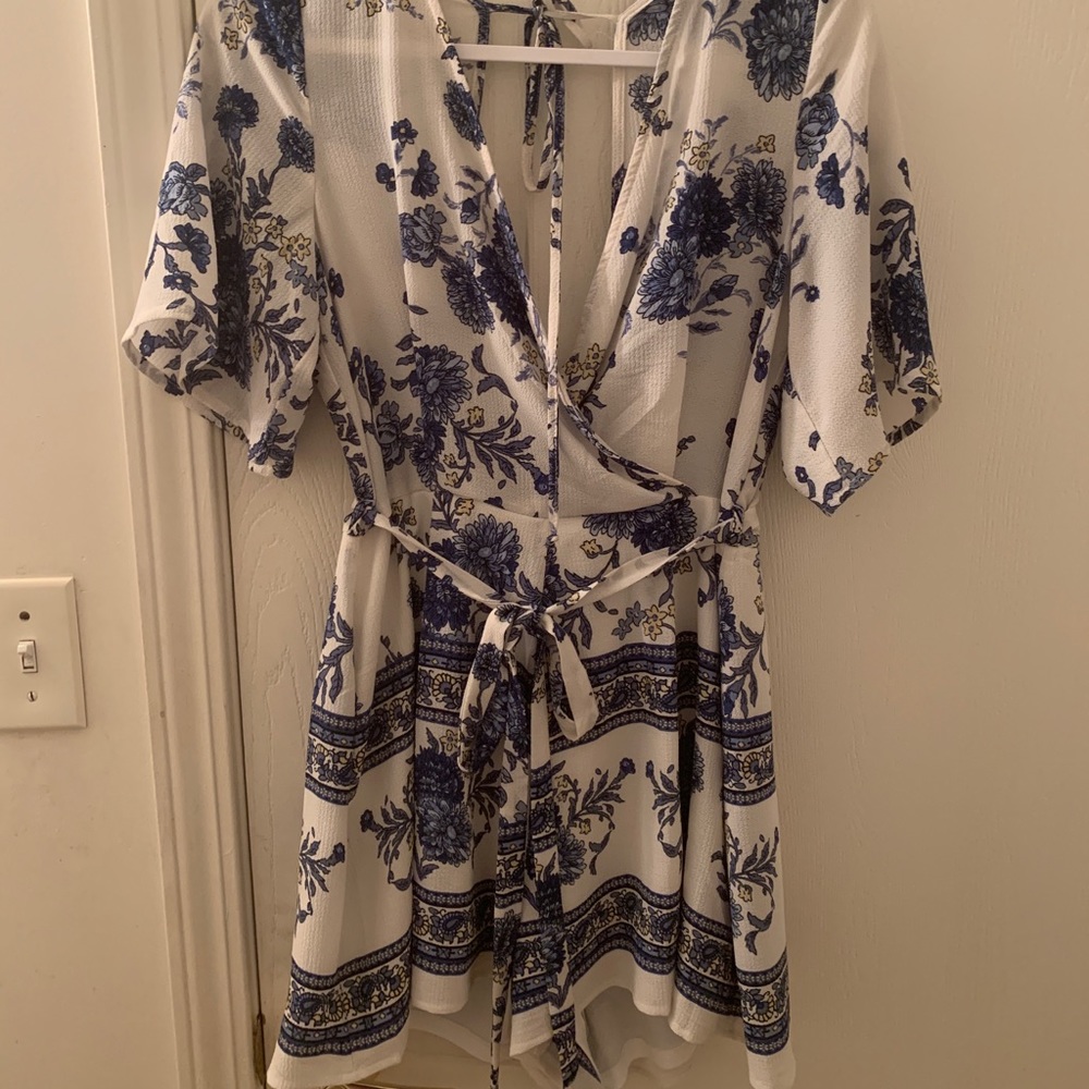 Charlotte Russe Wrap Romper